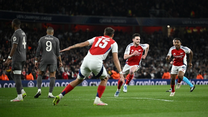 Kết quả bóng đá hôm nay 9/4: Arsenal "hủy diệt" Real Madrid với cú đúp siêu phẩm